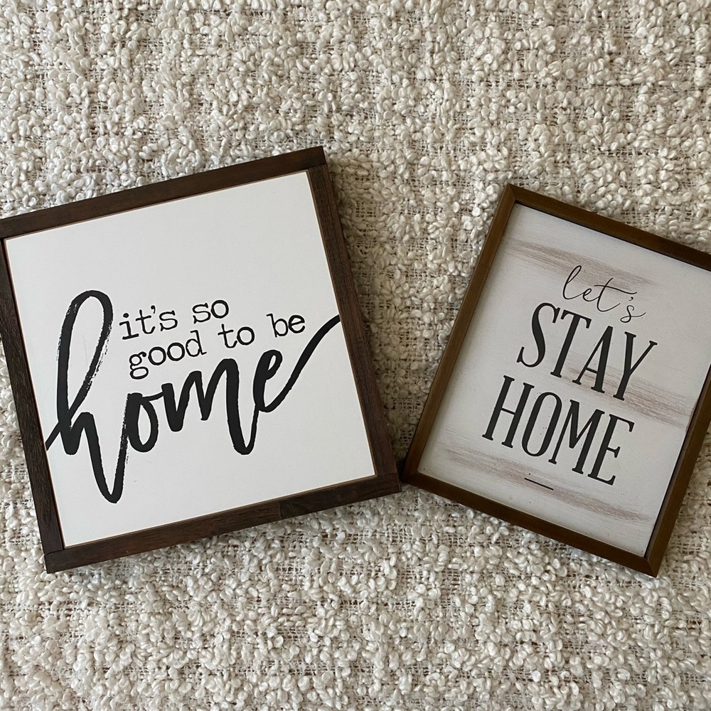 Home Decor Signs
